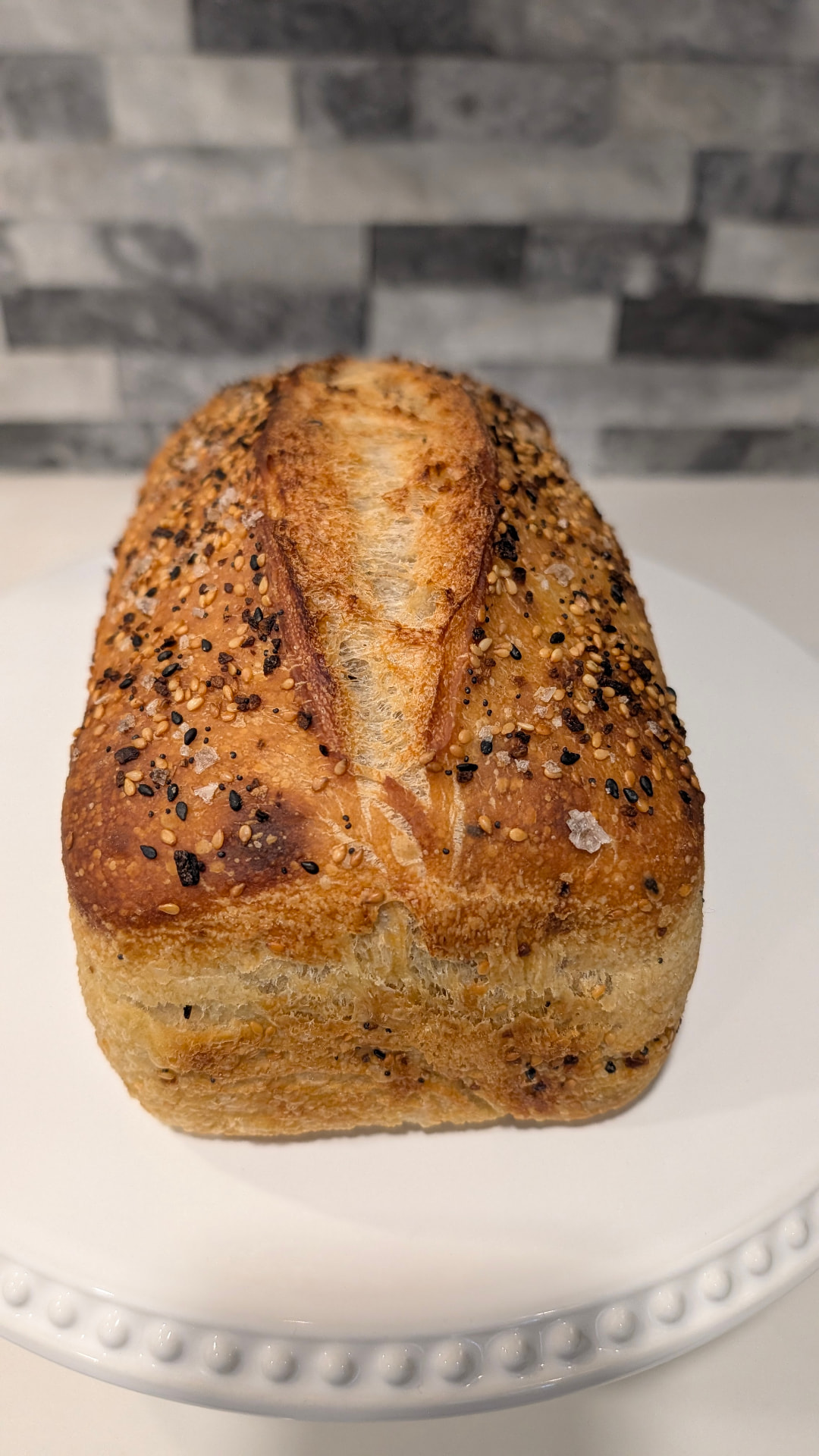Everything Bagel Sourdough Loaf
